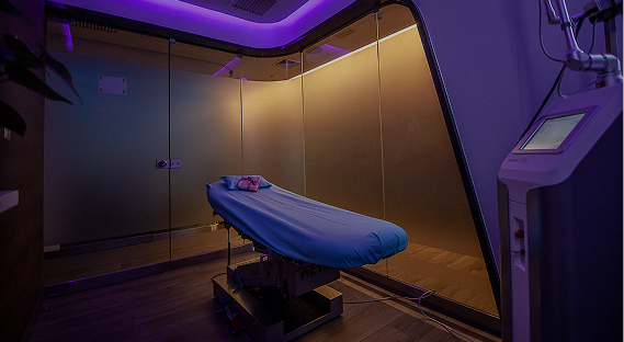 Laser treatment unit